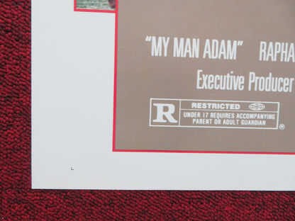 My Man Adam Folded US One Sheet Poster Raphael Sbarge Page Hannah 1985