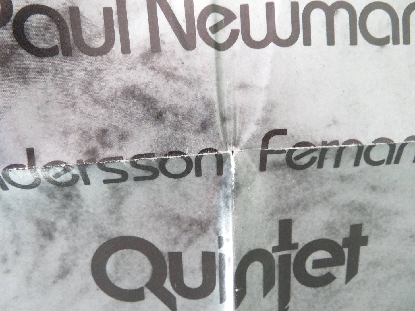 Quintet Folded US One Sheet Poster Paul Newman Vittorio Gassman 1979