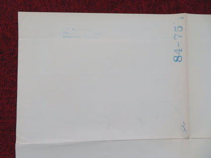 Tightrope Folded US One Sheet Poster Clint Eastwood 1984