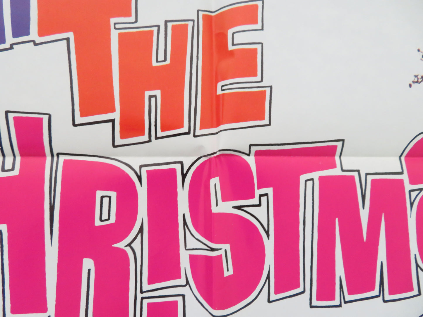 The Christmas That Almost Wasn't Folded US One Sheet Poster Tripp R1972