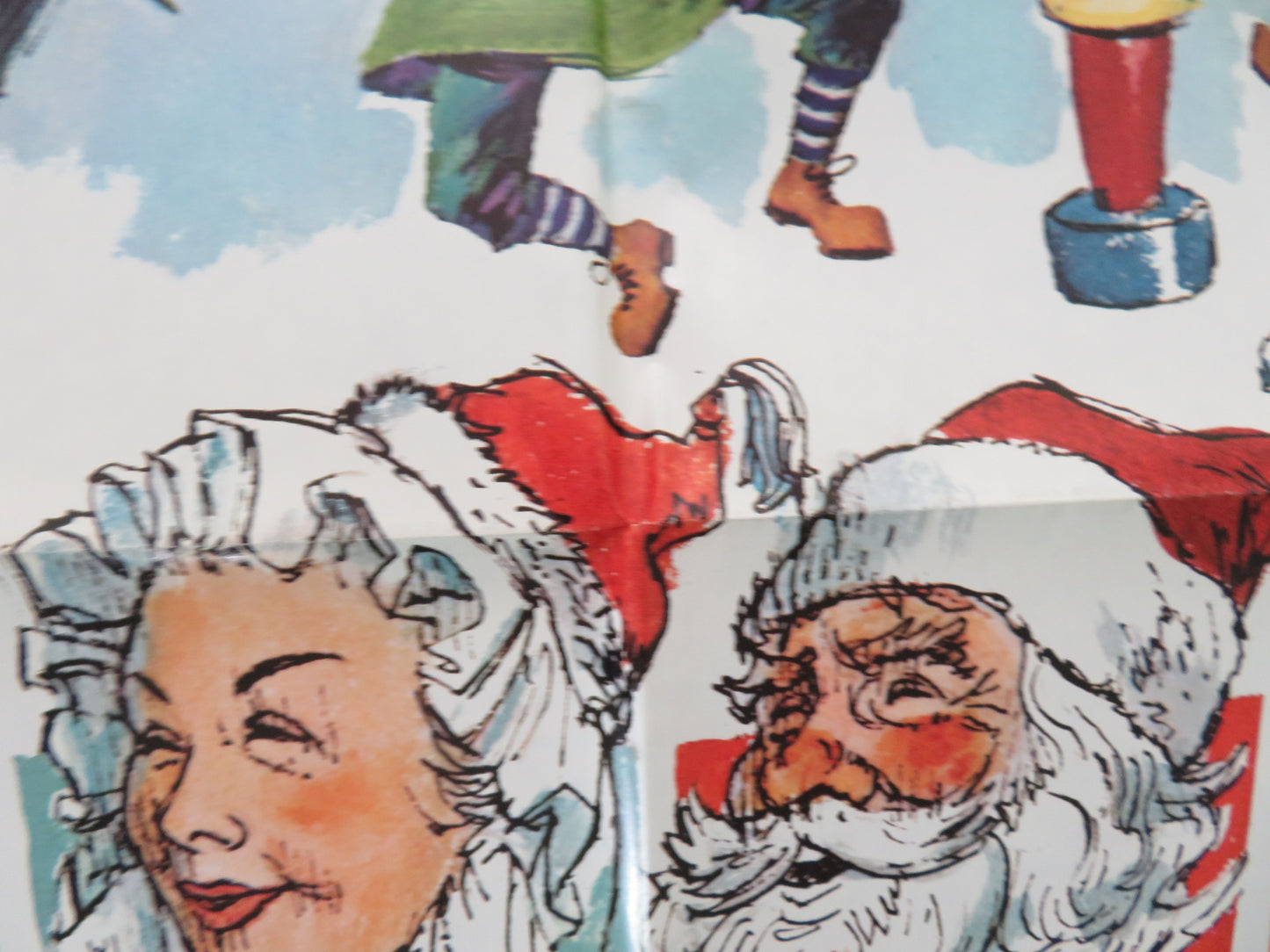 The Christmas That Almost Wasn't Folded US One Sheet Poster Tripp R1972