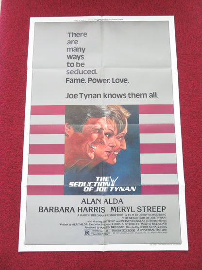 The Seduction of Joe Tynan-b Folded US One Sheet Poster Streep Alda 1979