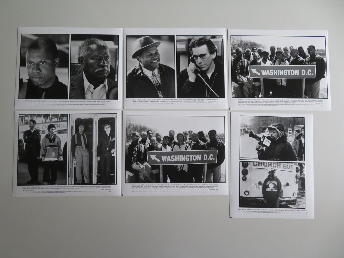 Get on the Bus Movie Still Photo Lot Of 6 Ossie Davis Charles S. Dutton 1996