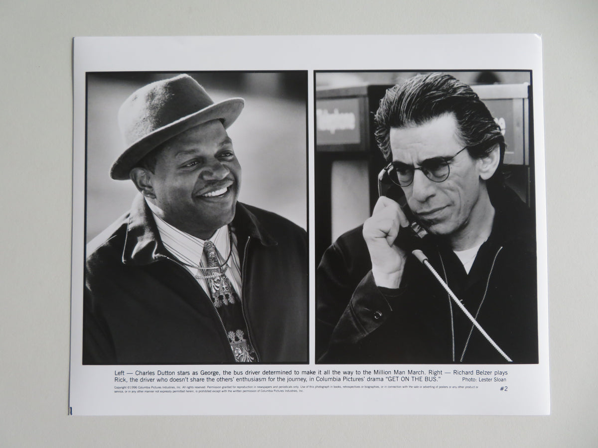 Get on the Bus Movie Still Photo Lot Of 6 Ossie Davis Charles S. Dutton 1996