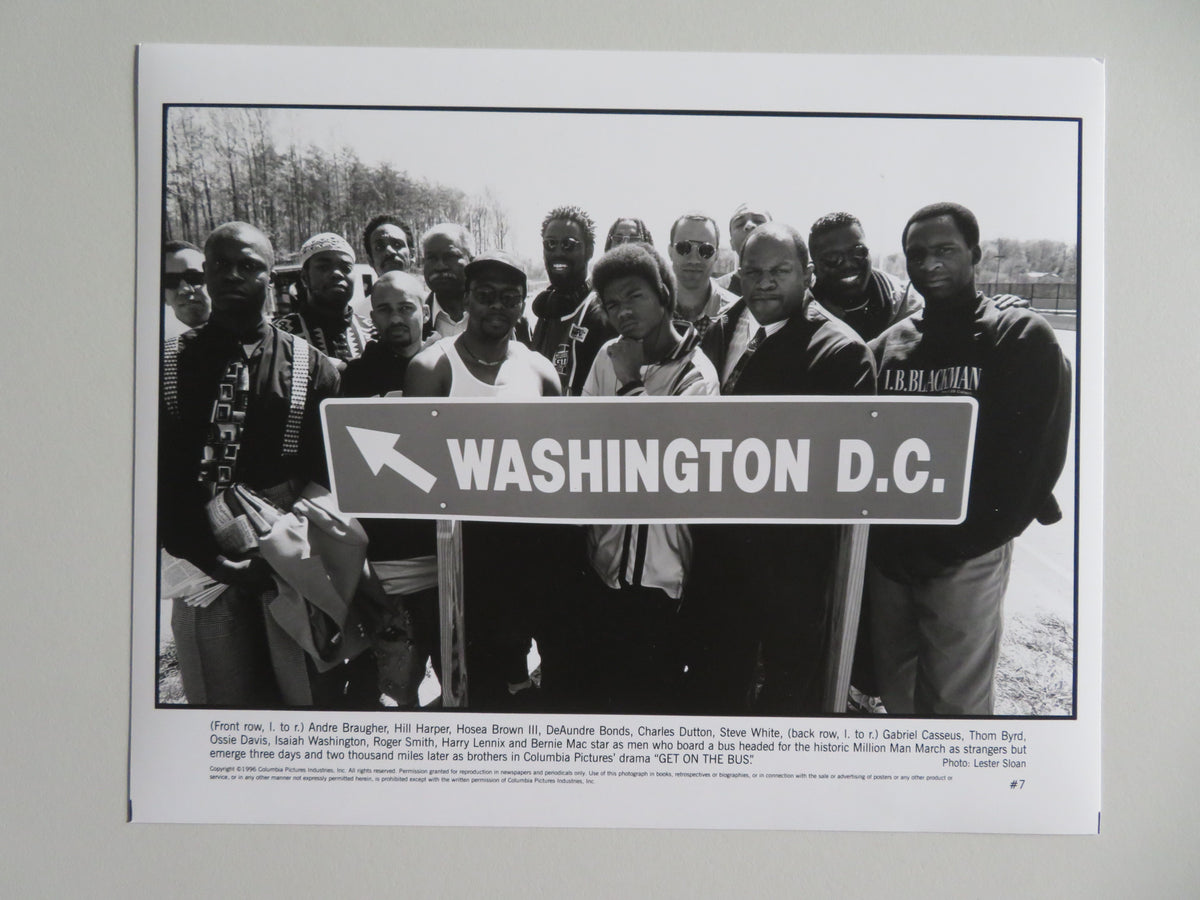 Get on the Bus Movie Still Photo Lot Of 6 Ossie Davis Charles S. Dutton 1996