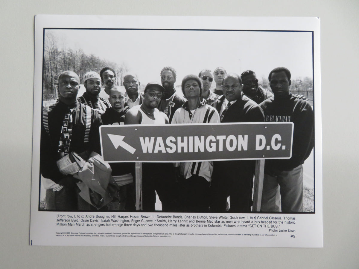 Get on the Bus Movie Still Photo Lot Of 6 Ossie Davis Charles S. Dutton 1996