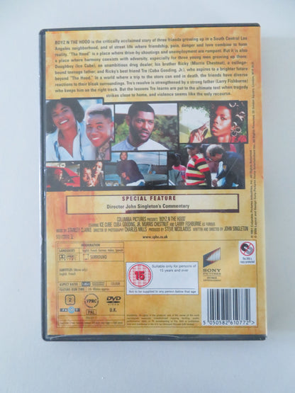 Boyz n the Hood (DVD) Ice Cube Cuba Gooding Jr. 1991 Region 2