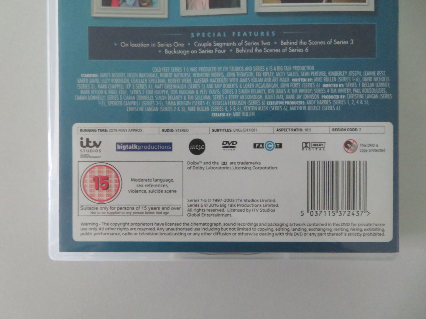 Cold Feet The Complete Series One-Six (DVD BoxSet) James Nesbitt 1997 Region 2