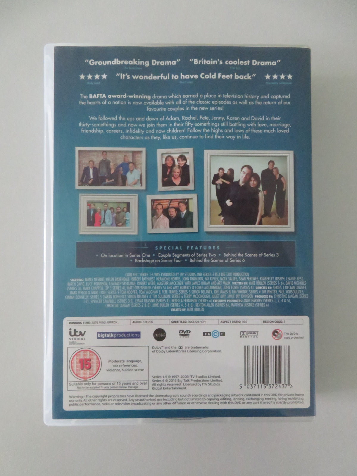 Cold Feet The Complete Series One-Six (DVD BoxSet) James Nesbitt 1997 Region 2