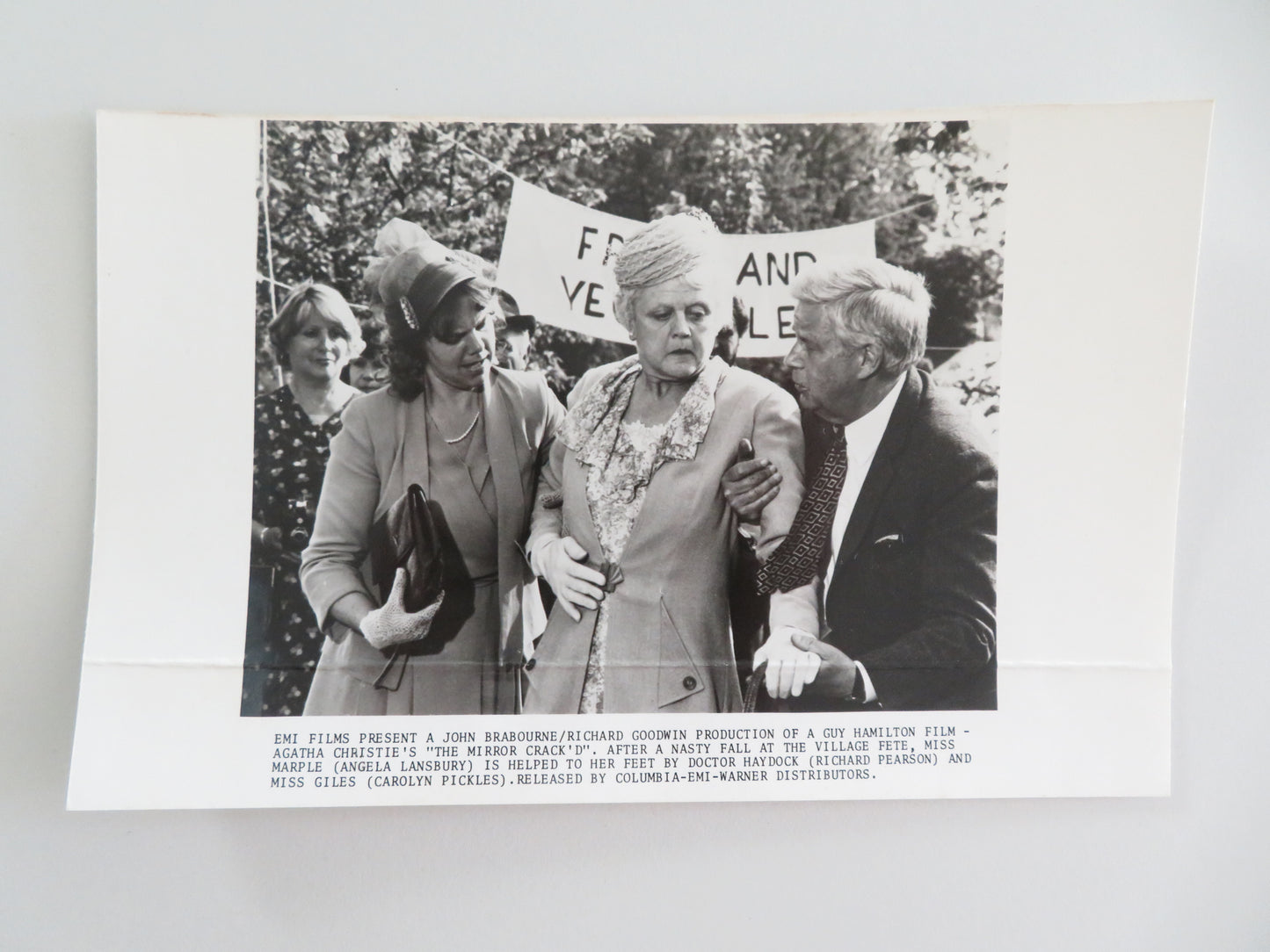 The Mirror Crack'd  - B Movie Still Photo Lot Of 6 Angela Lansbury E. Fox 1980