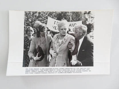 The Mirror Crack'd  - B Movie Still Photo Lot Of 6 Angela Lansbury E. Fox 1980