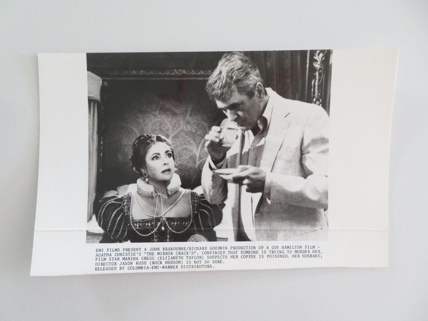 The Mirror Crack'd  - B Movie Still Photo Lot Of 6 Angela Lansbury E. Fox 1980