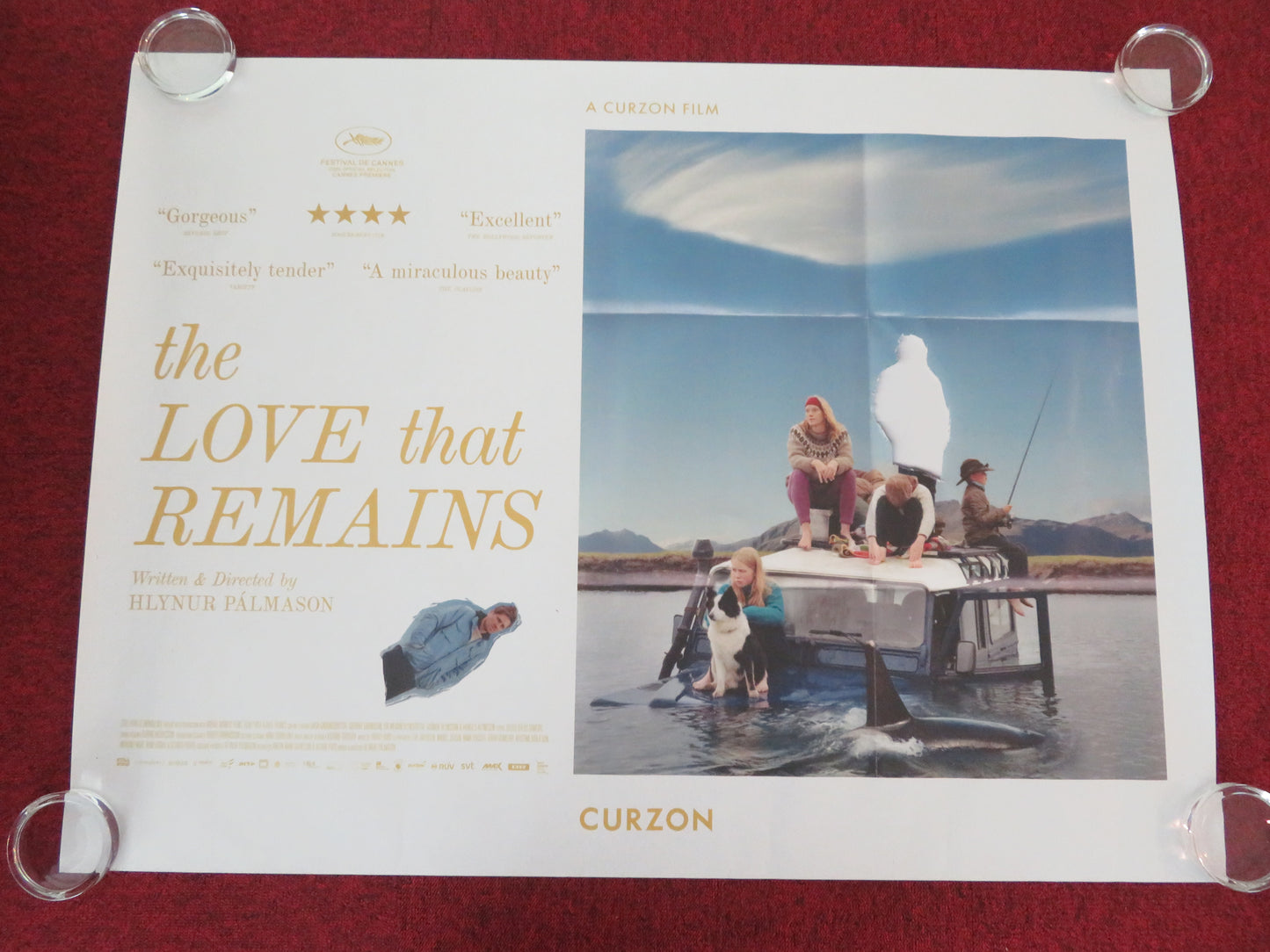 The Love That Remains UK Quad Rolled Poster Saga Garoarsdottir Ida Mekkin 2025