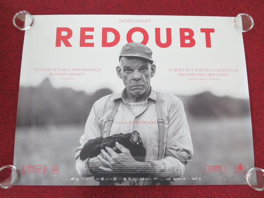 Redoubt UK Quad Rolled Poster Denis Lavant Agnieszka Podsiadlik 2025