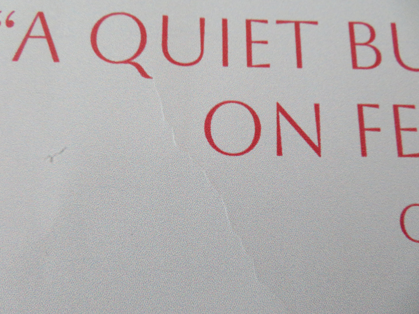 Redoubt UK Quad Rolled Poster Denis Lavant Agnieszka Podsiadlik 2025