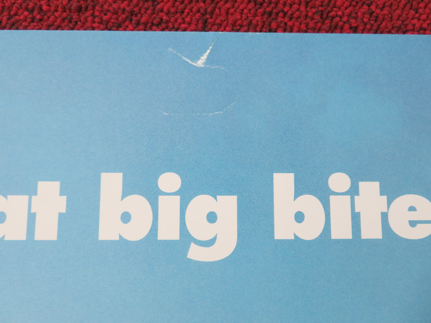 The Giant Pear UK Quad Rolled Poster Alfred Bjerre Larsen 2017