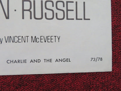 Charley and the Angel Folded US One Sheet Poster Disney Kurt Russell 1978