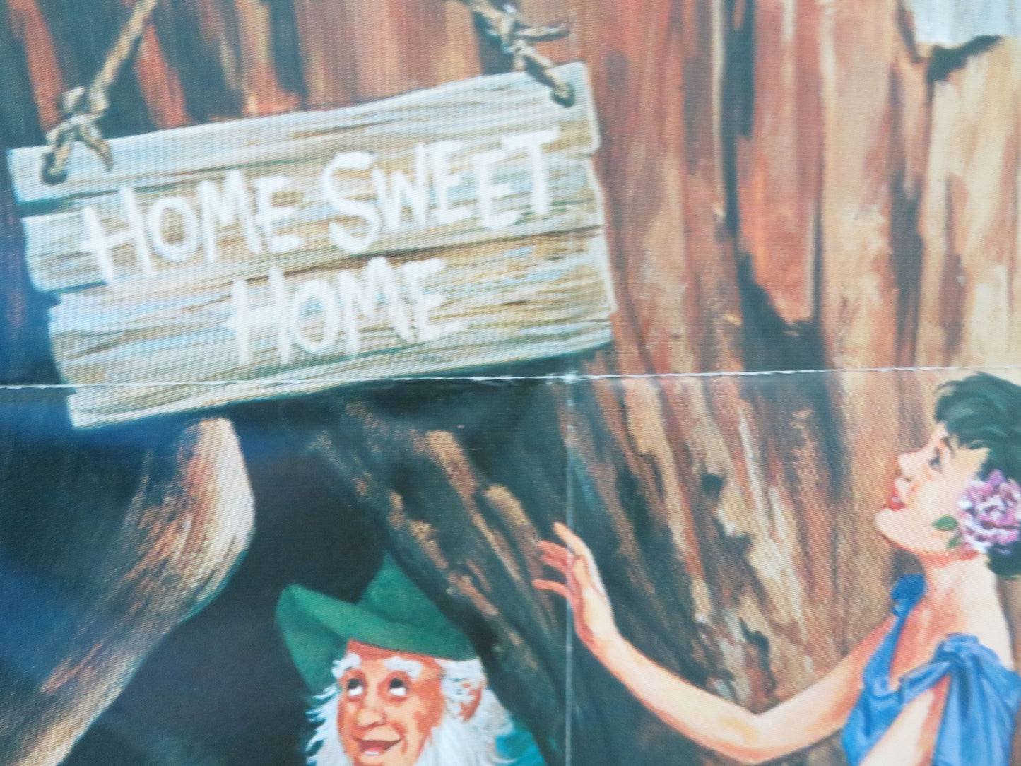 The Gnome Mobile Folded US One Sheet Poster Disney Brennan R1976