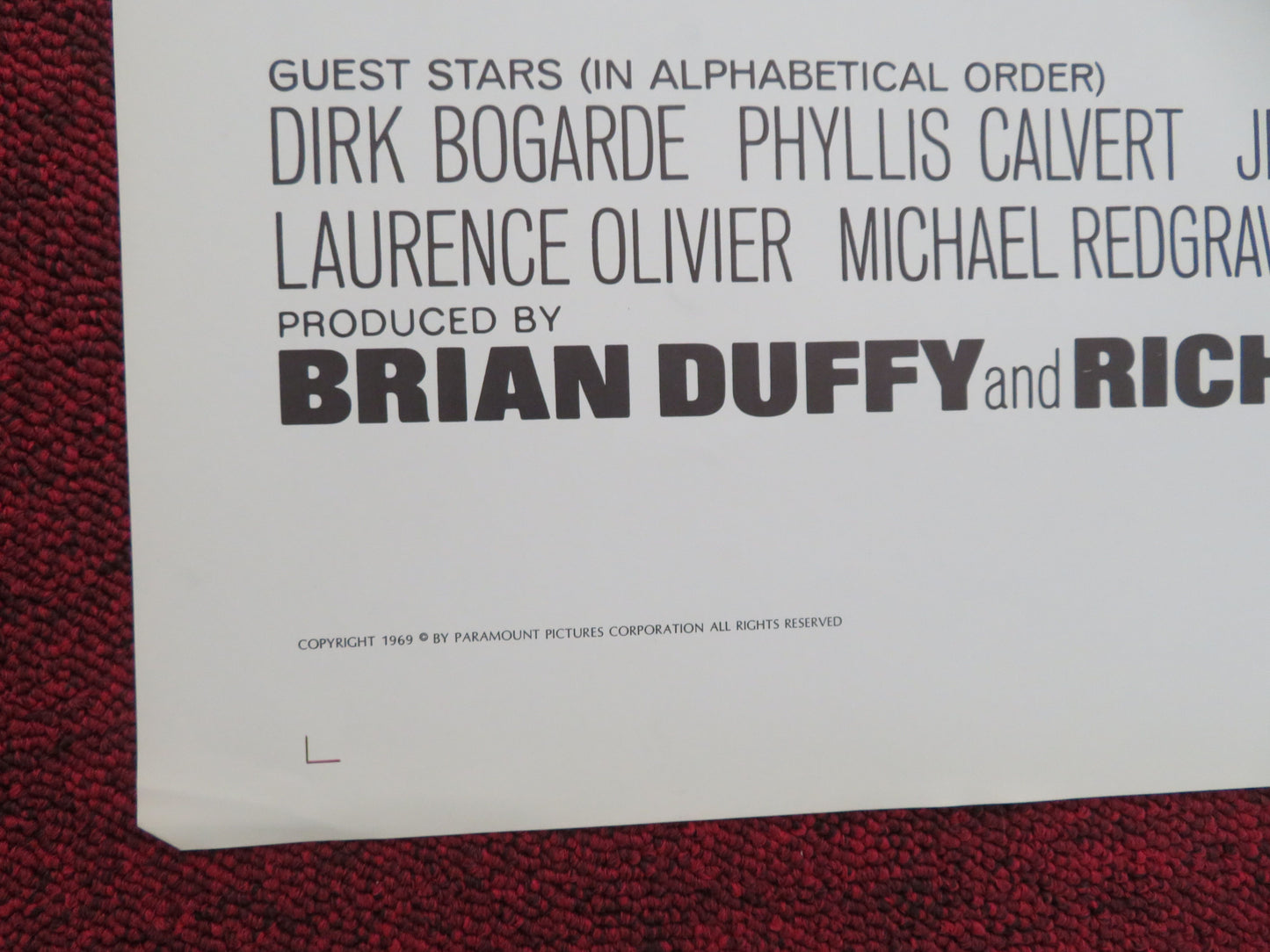 Oh! What a Lovely War Folded US One Sheet Poster Wendy Allnutt 1969