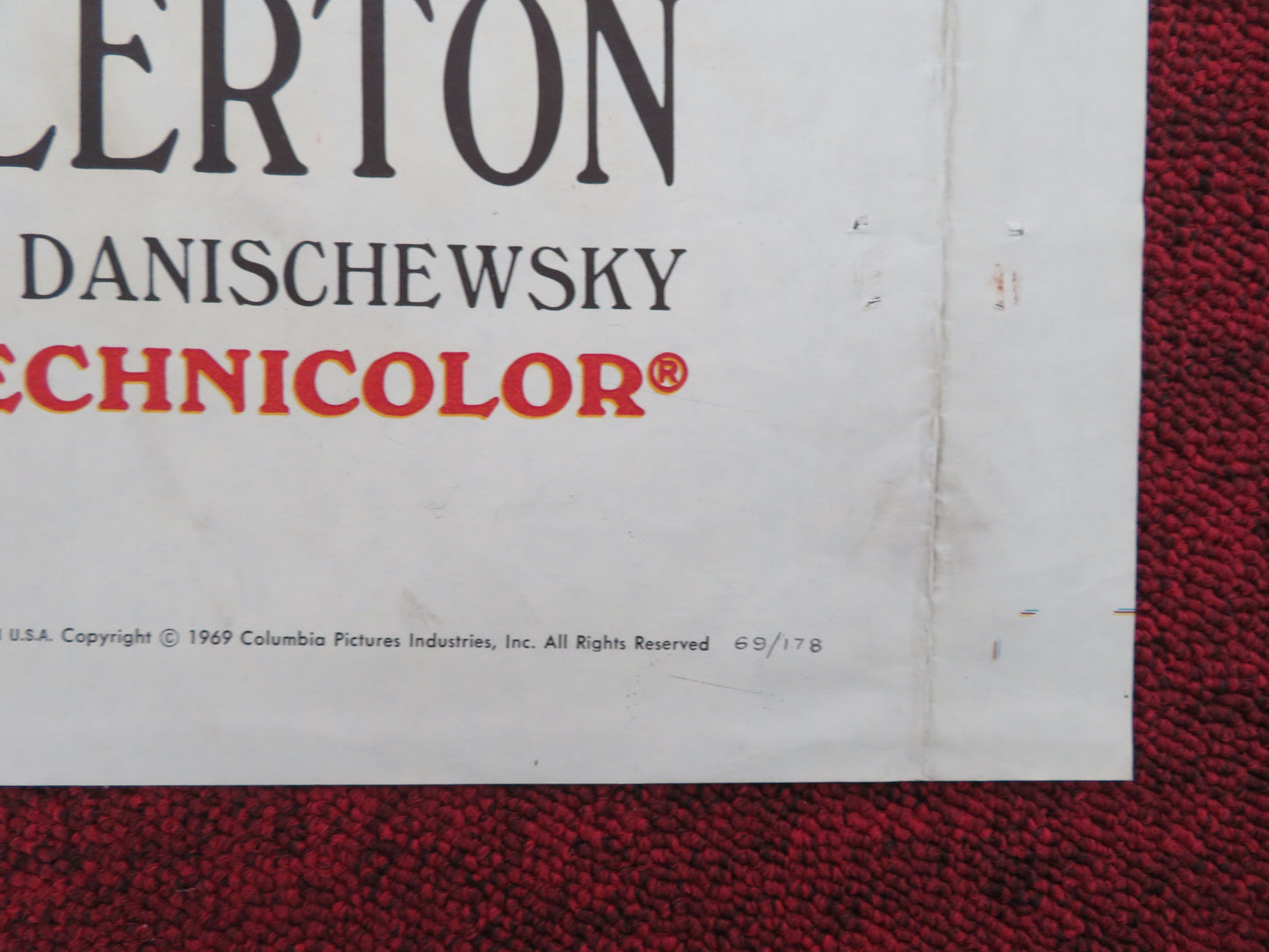 Run Wild, Run Free- b Folded US One Sheet Poster John Mills Gordon Jackson 1969