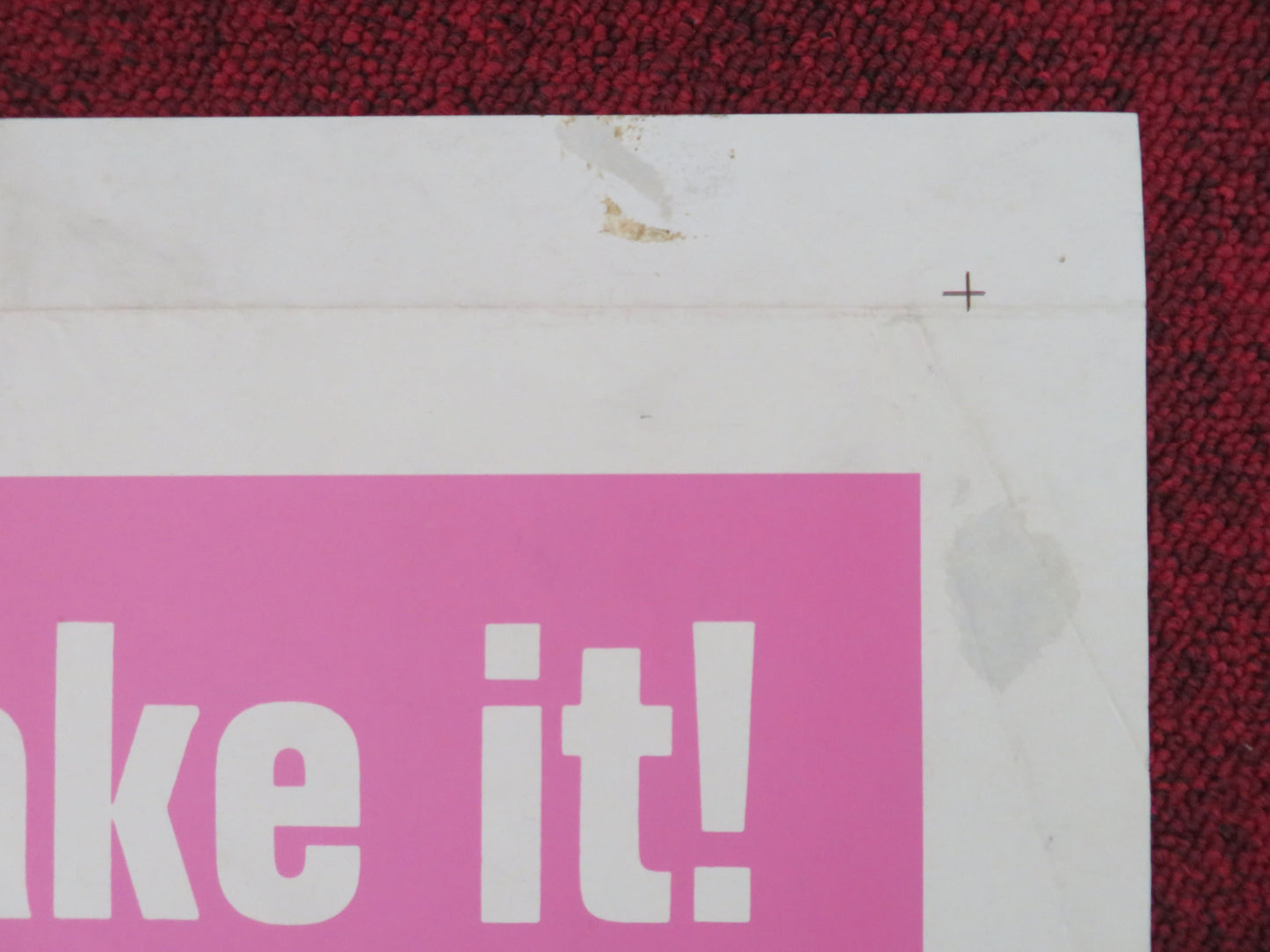 Luv Folded US One Sheet Poster Jack Lemmon Peter Falk 1967