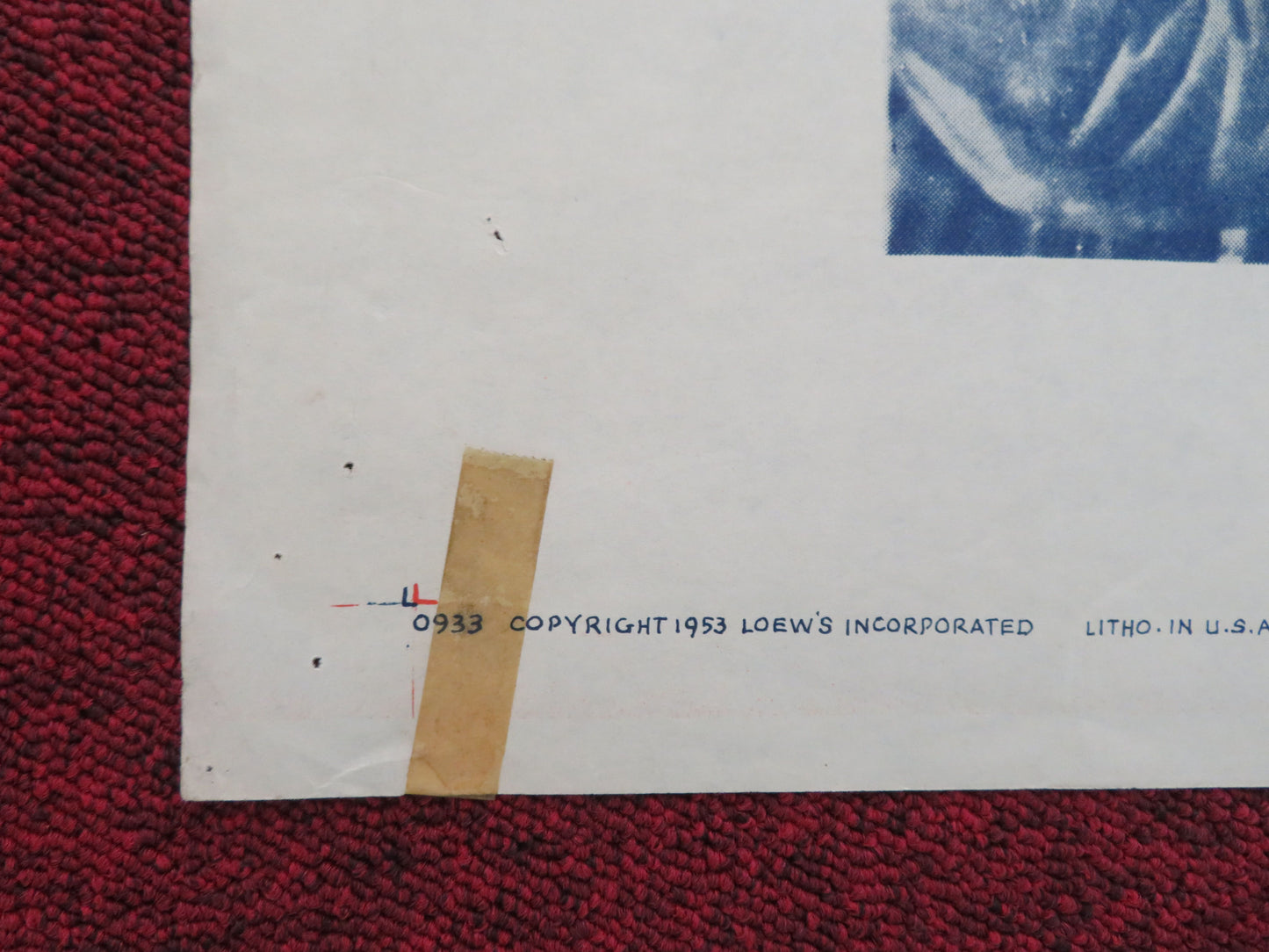 Sequoia Folded US One Sheet Poster Jean Parker Russell Hardie R1953