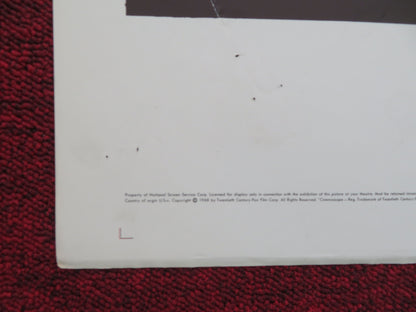 Lady in Cement Folded US One Sheet Poster Frank Sinatra Raquel Welch 1968