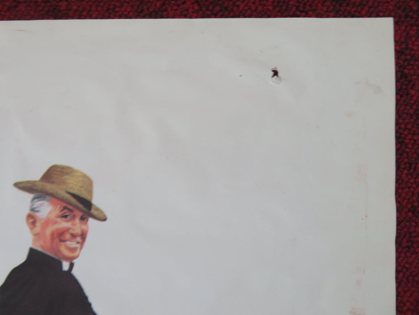 Monkeys, Go Home! Folded US One Sheet Poster Disney Maurice Chevalier 1967