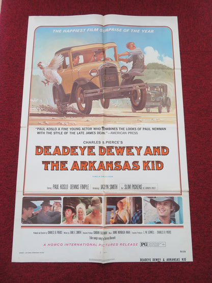 Bootleggers Folded US One Sheet Poster Paul Koslo Dennis Fimple 1974