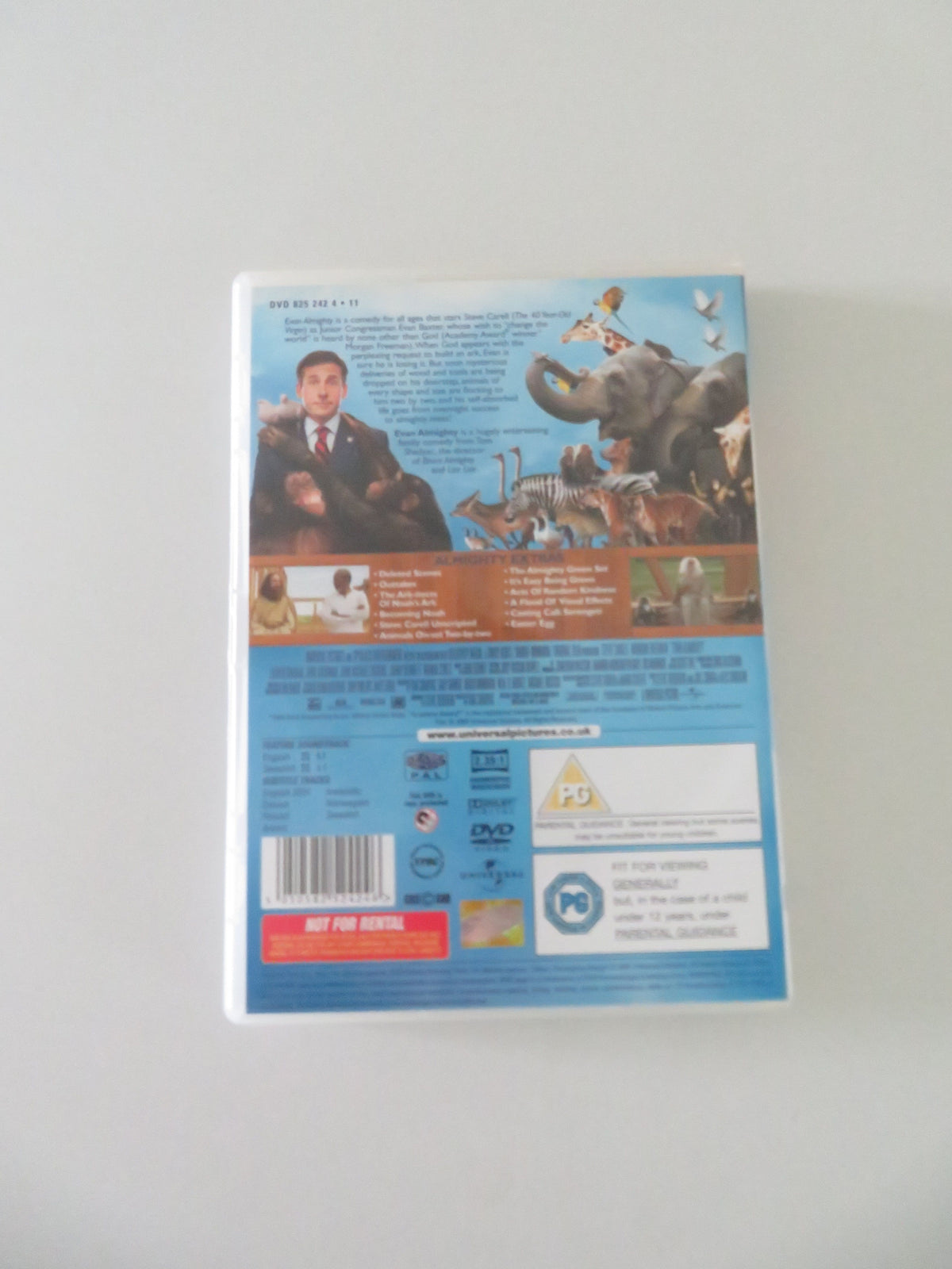 Evan Almighty (DVD) Steve Carell Morgan Freeman 2007 Region 2,4,5