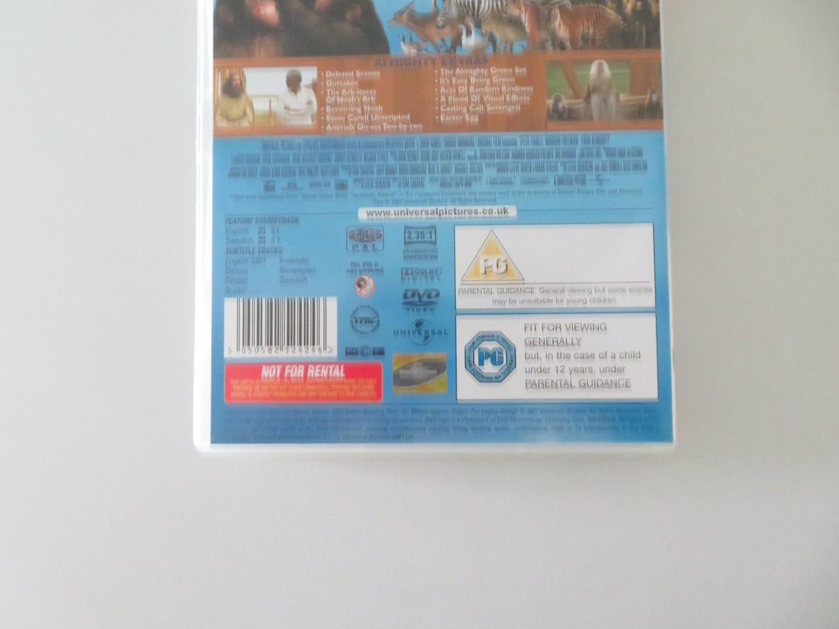 Evan Almighty (DVD) Steve Carell Morgan Freeman 2007 Region 2,4,5