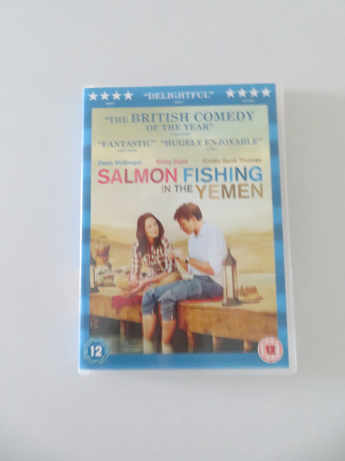 Salmon Fishing in the Yemen (DVD) Ewan McGregor Emily Blunt 2012 Region 2