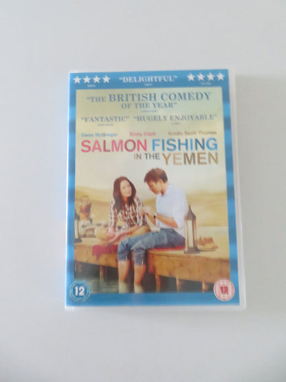 Salmon Fishing in the Yemen (DVD) Ewan McGregor Emily Blunt 2012 Region 2