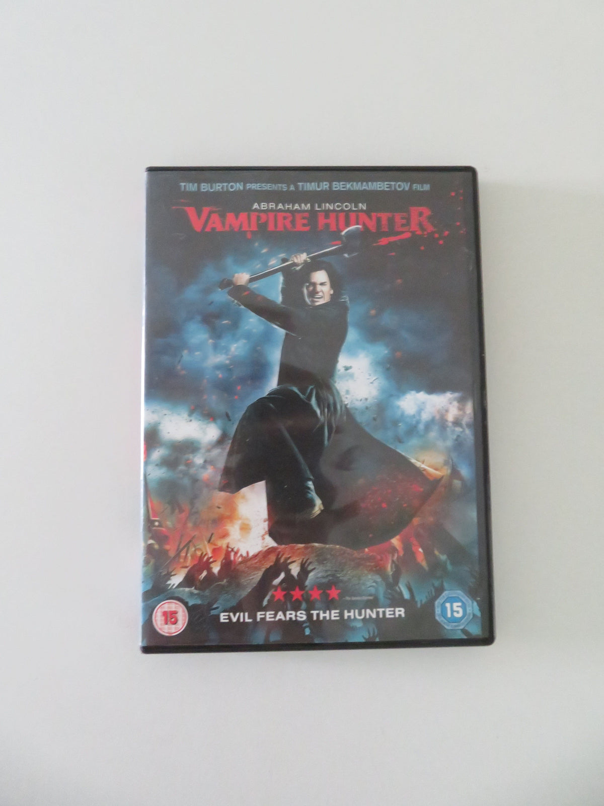Abraham Lincoln: Vampire Hunter (DVD) Benjamin Walker 2012 Region 2