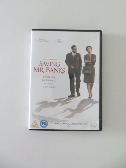 Saving Mr. Banks (DVD) Disney Emma Thompson Tom Hanks 2013 Region 2