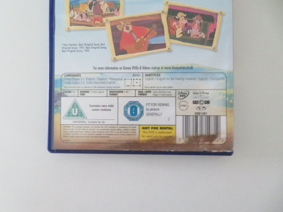 Home on the Range (DVD) Disney Judi Dench Cuba Gooding Jr. 2004 Region 2