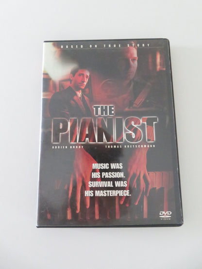 The Pianist - B (DVD) Adrien Brody Thomas Kretschmann 2002 Region All