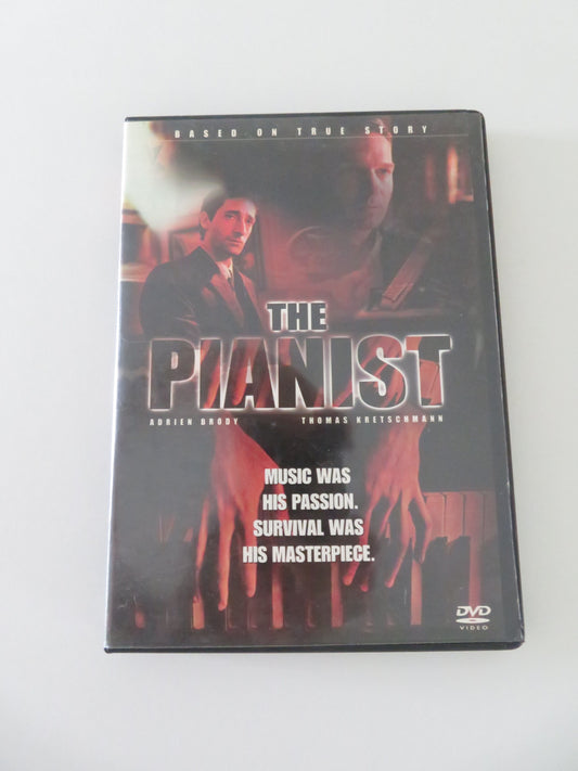 The Pianist - B (DVD) Adrien Brody Thomas Kretschmann 2002 Region All