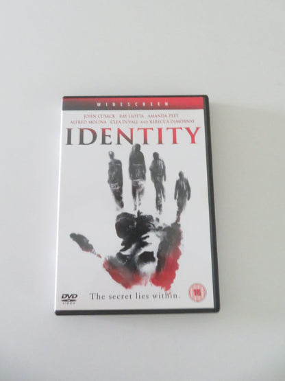 Identity (DVD) John Cusack Ray Liotta Amanda Peet 2003 Region 2