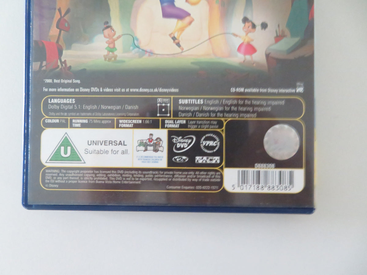 The Emperor's New Groove (DVD) Disney David Spade Eartha Kitt 2000 Region 2