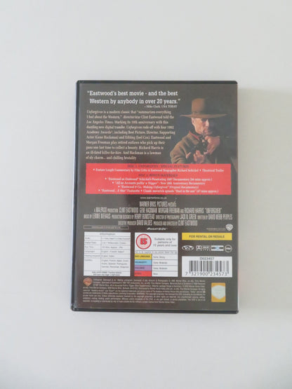 Unforgiven- 2 Disc Edition (DVD) Clint Eastwood Gene Hackman 1992 Region 2