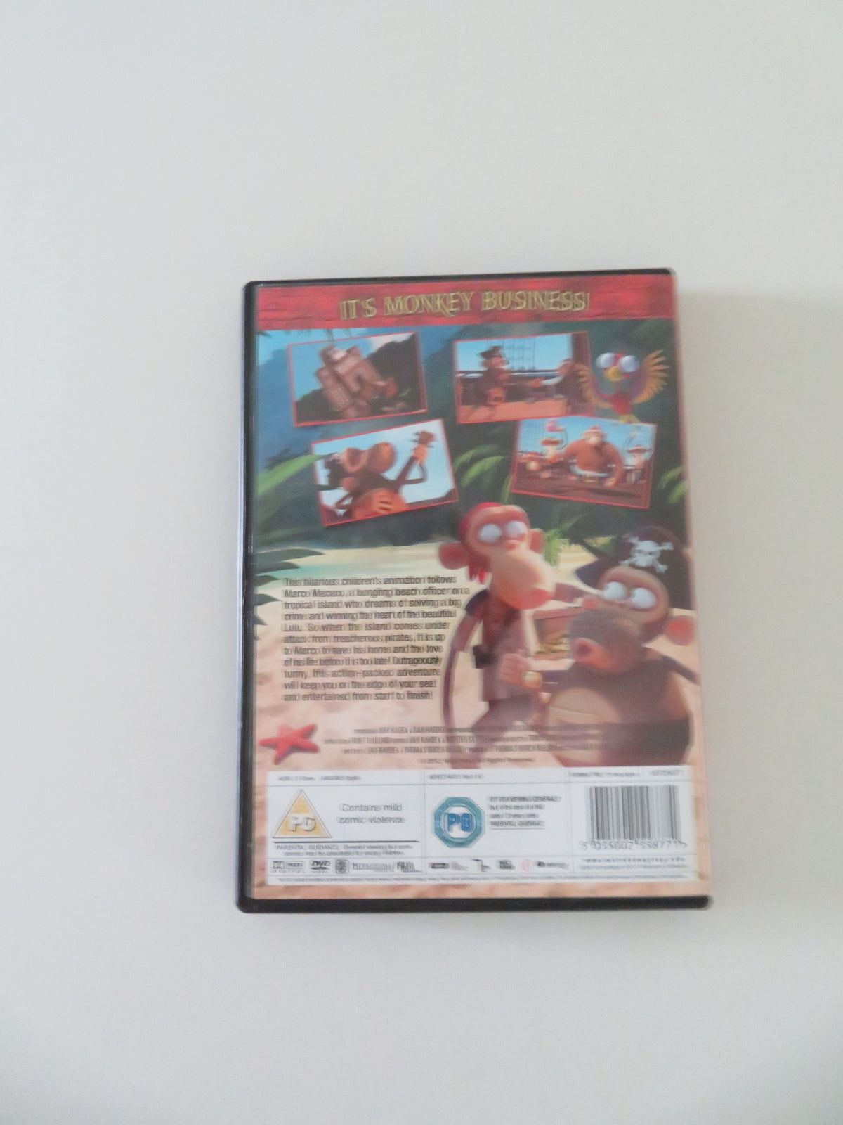 Primates of the Caribbean (DVD) Mille Lehfeldt Jess Ingerslev 2012 Region 2