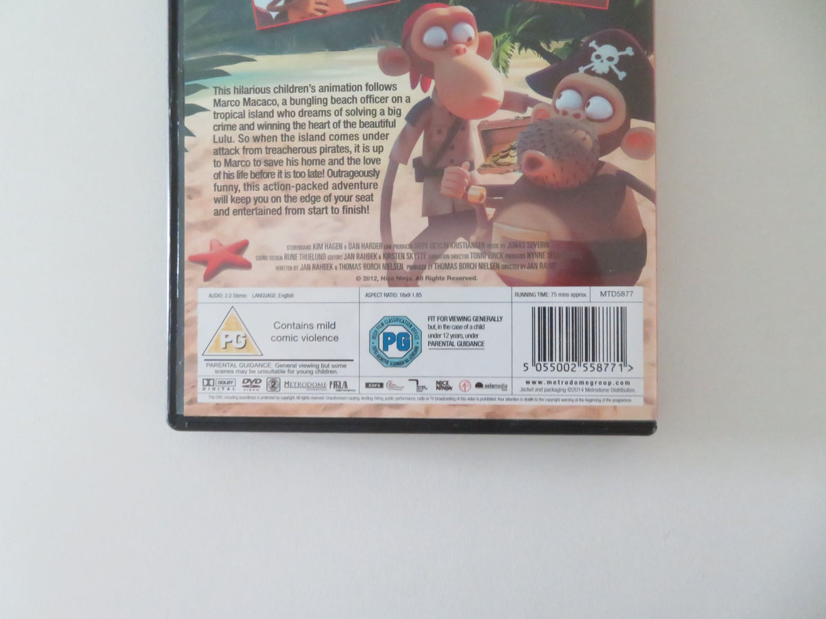 Primates of the Caribbean (DVD) Mille Lehfeldt Jess Ingerslev 2012 Region 2