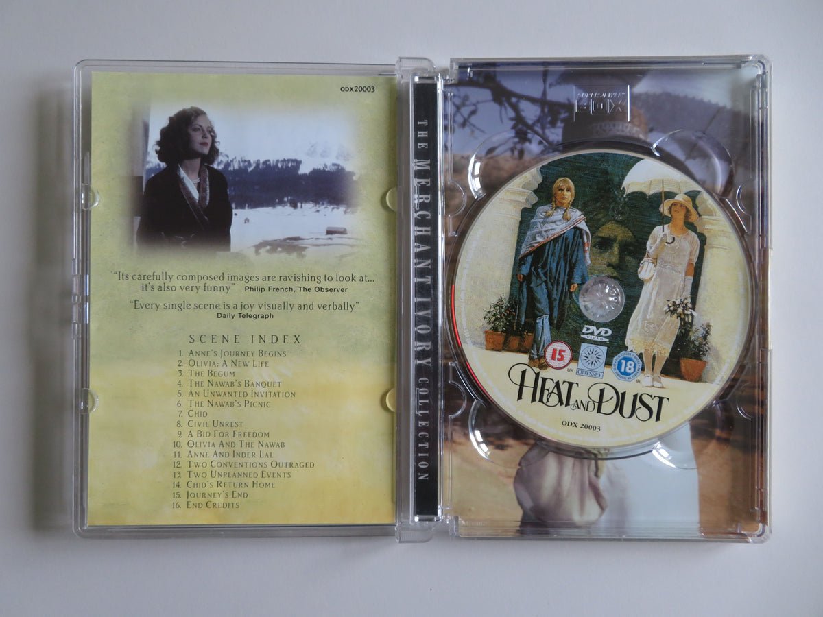 Heat and Dust (DVD) Julie Christie Greta Scacchi Shashi Kapoor 1983 Region 2