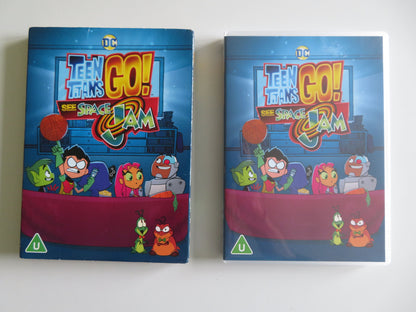 Teen Titans Go! See Space Jam (DVD) Greg Cipes Scott Menville 2021 Region 2