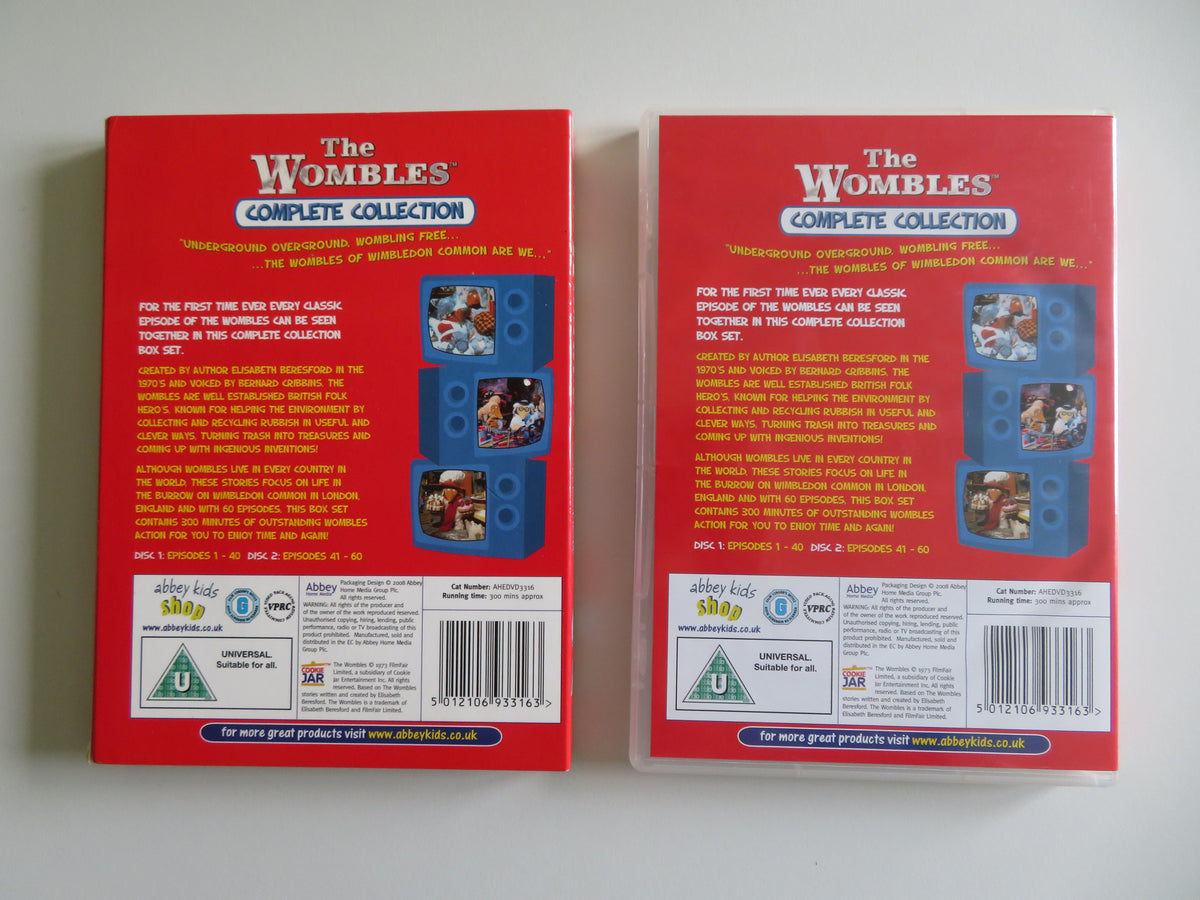 The Wombles - Complete Collection 2 disc set (DVD) Bernard Cribbins 1973