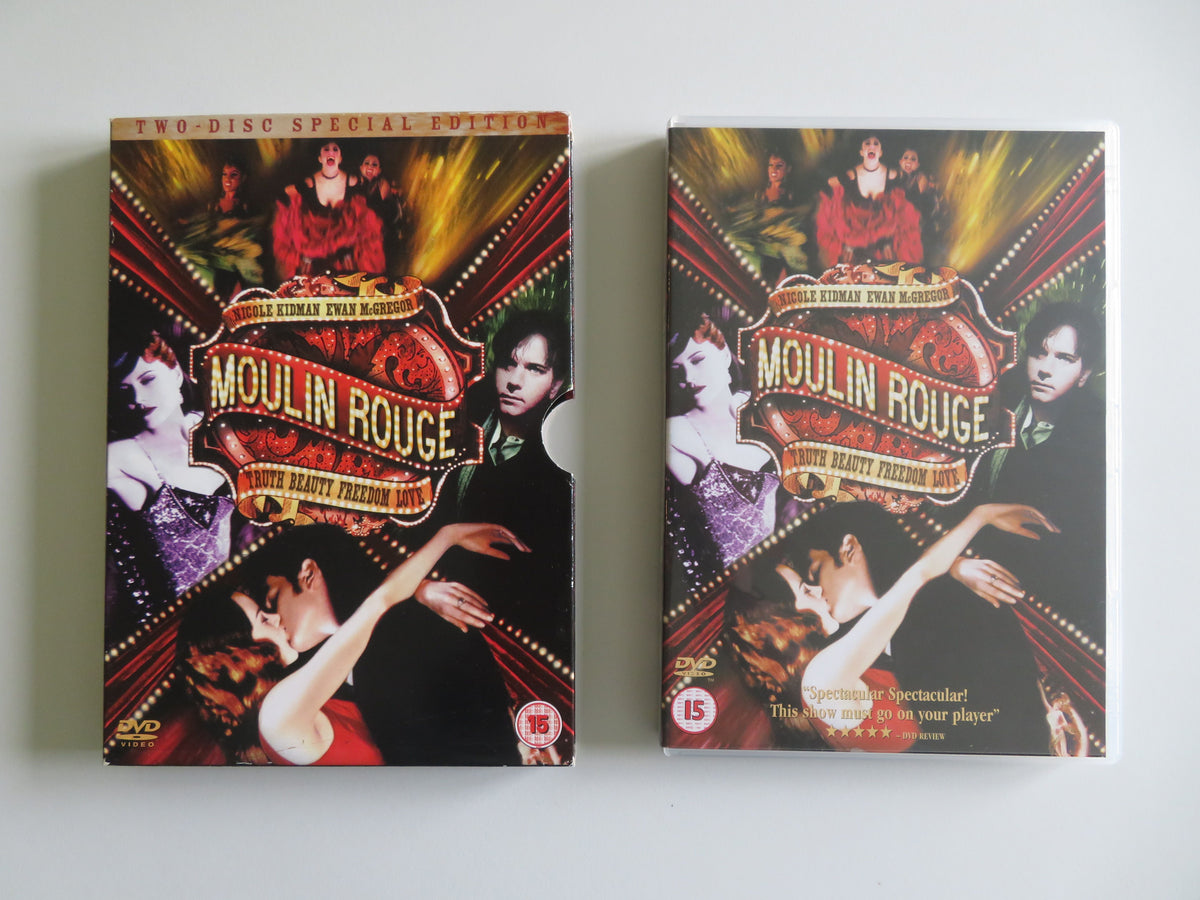 Moulin Rouge - Two Disc Special Edition (DVD) Kidman McGregor 2001 Region 2
