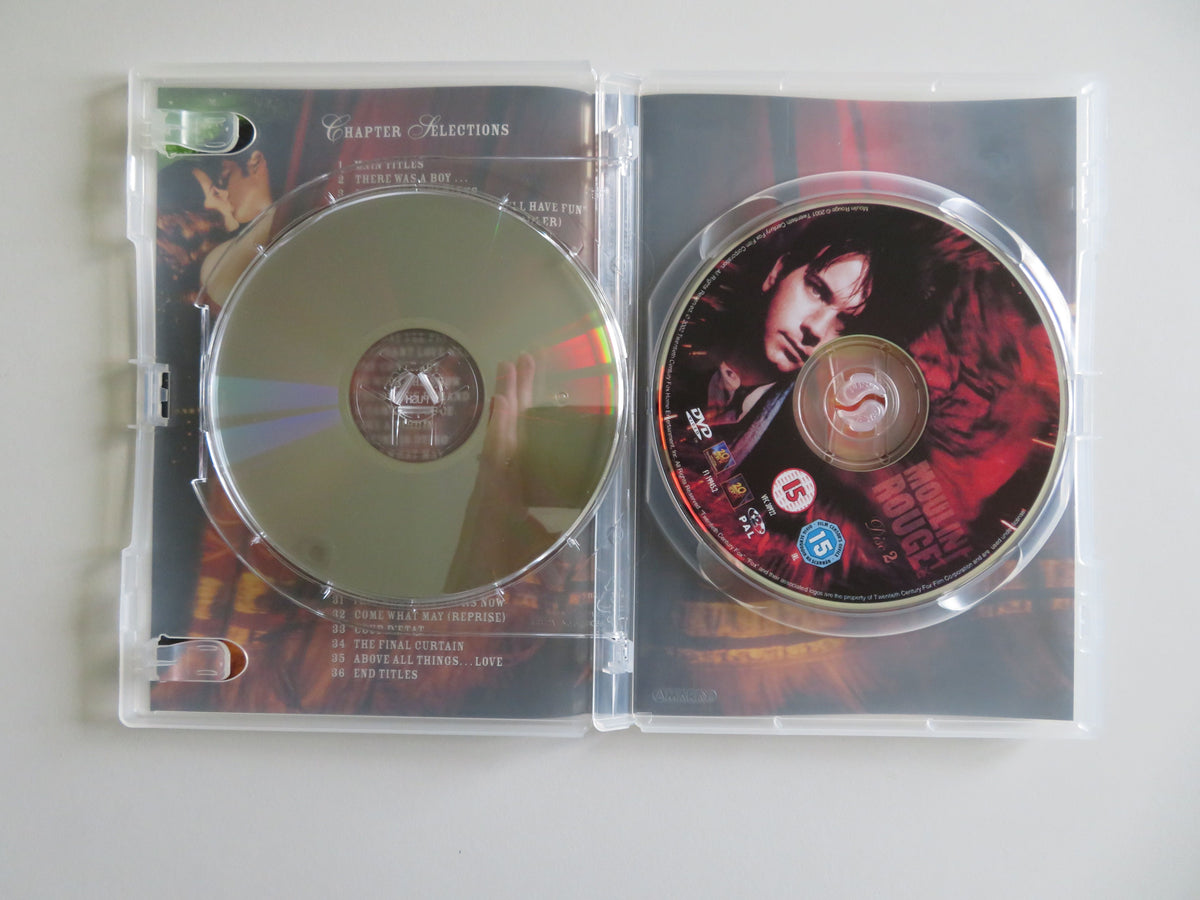 Moulin Rouge - Two Disc Special Edition (DVD) Kidman McGregor 2001 Region 2