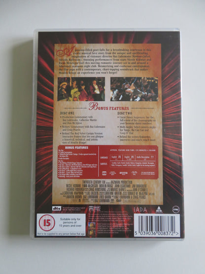 Moulin Rouge - Two Disc Special Edition (DVD) Kidman McGregor 2001 Region 2