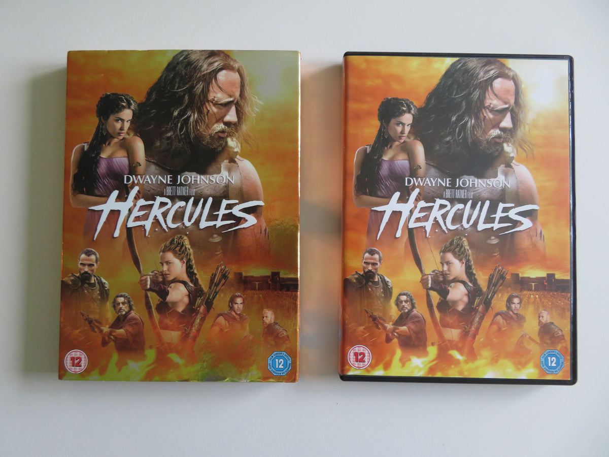 Hercules (DVD) Dwayne Johnson John Hurt Ian McShane 2014 Region 2